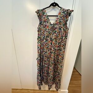 GAP Maxi Spring dress size XL EUC